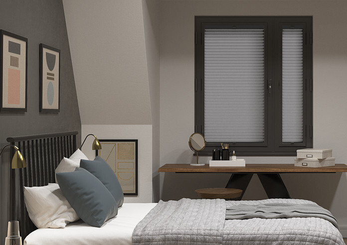 Honeycomb (Blackout), Pearl Grey - Perfect Fit Blind - Image 5